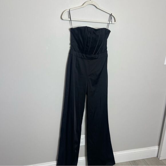 $626 RAMY BROOK Mira Strapless Jumpsuit NWT - Picture 7 of 8